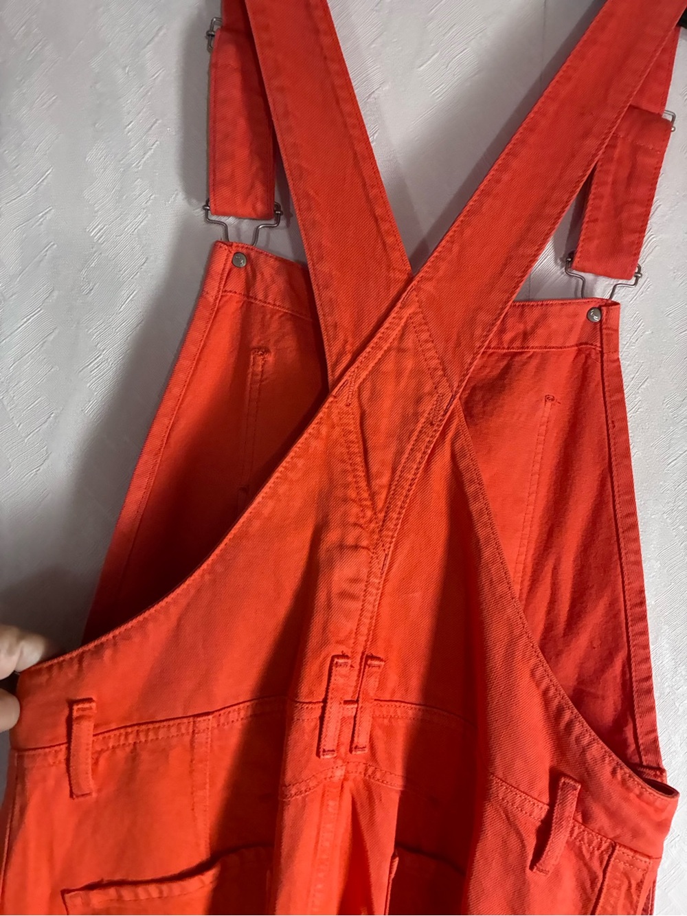Free People We the Free Good Luck Barrel Overalls - Picture 15 of 16